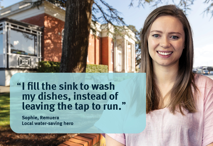 water saving tips from a local hero